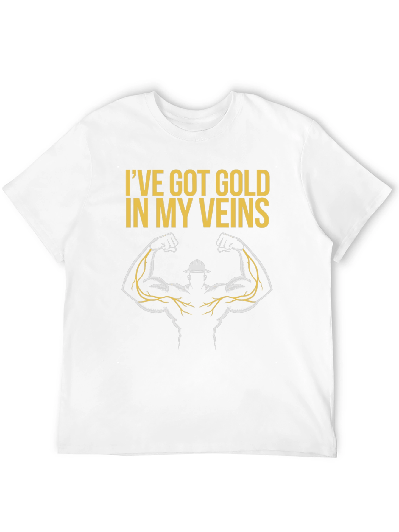 Gold Veins Graphic T-Shirt