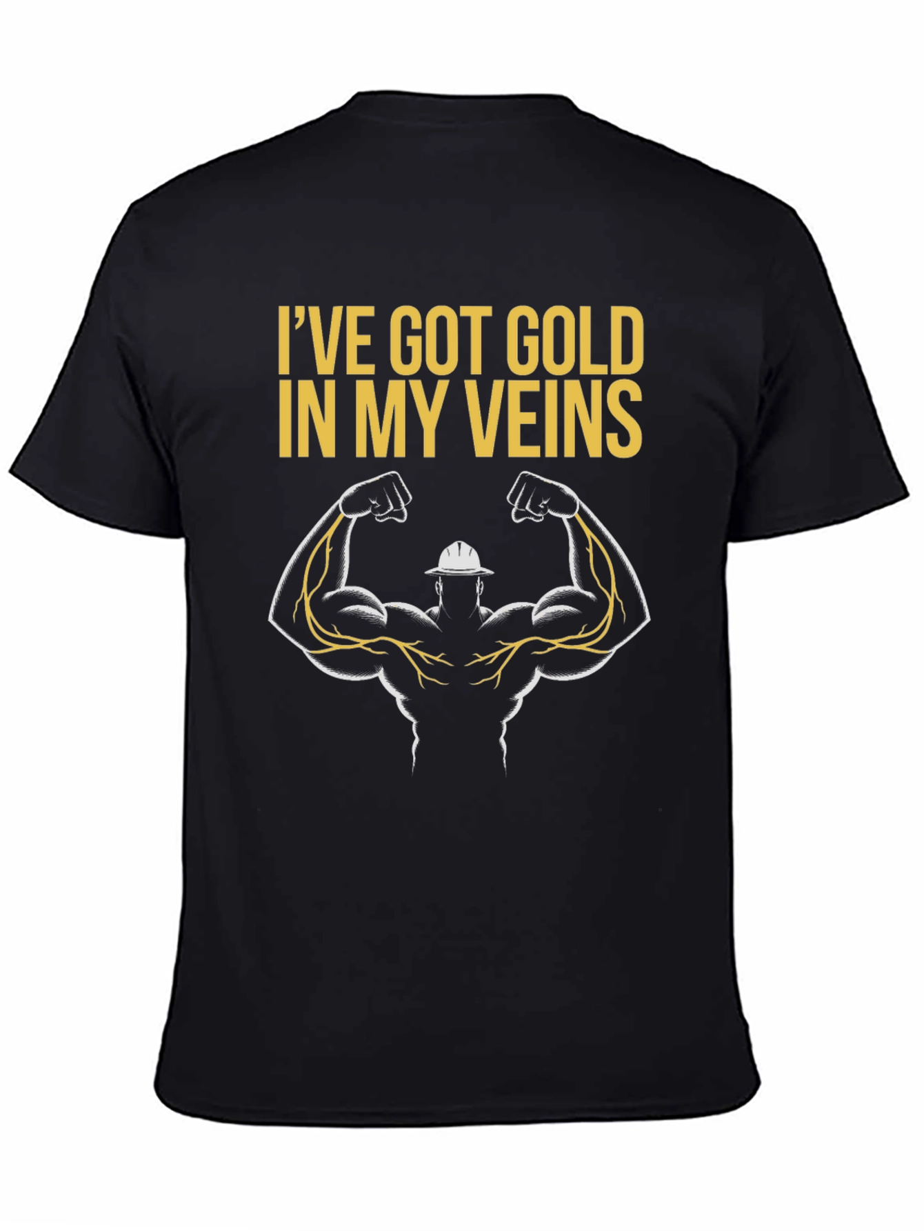 Gold Veins Graphic T-Shirt