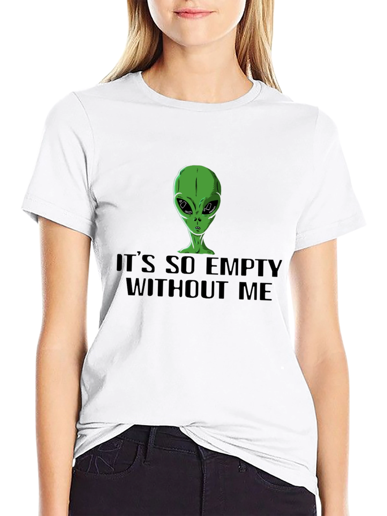 Alien Its So Empty Without Me Graphic Tee