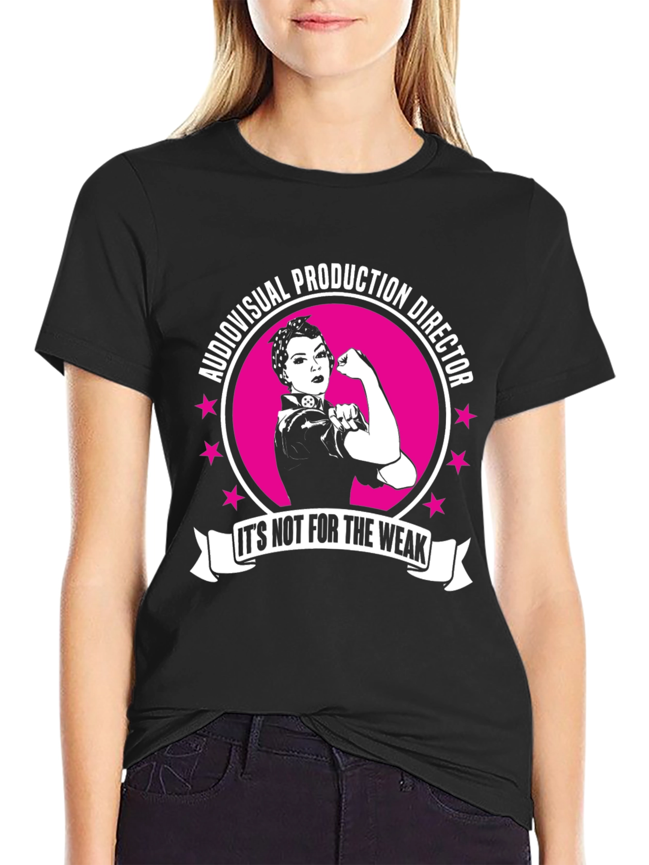 Audiovisual Production Director Strong Woman T-Shirt