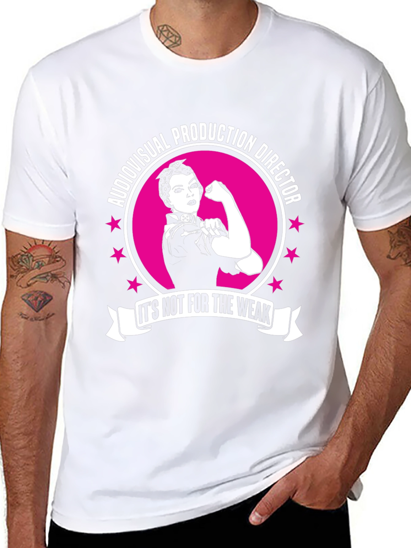 Audiovisual Production Director Strong Woman T-Shirt