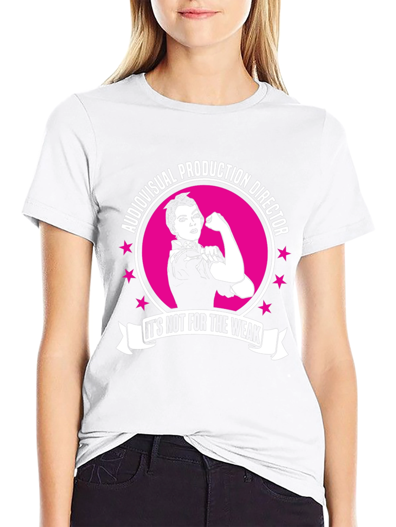 Audiovisual Production Director Strong Woman T-Shirt