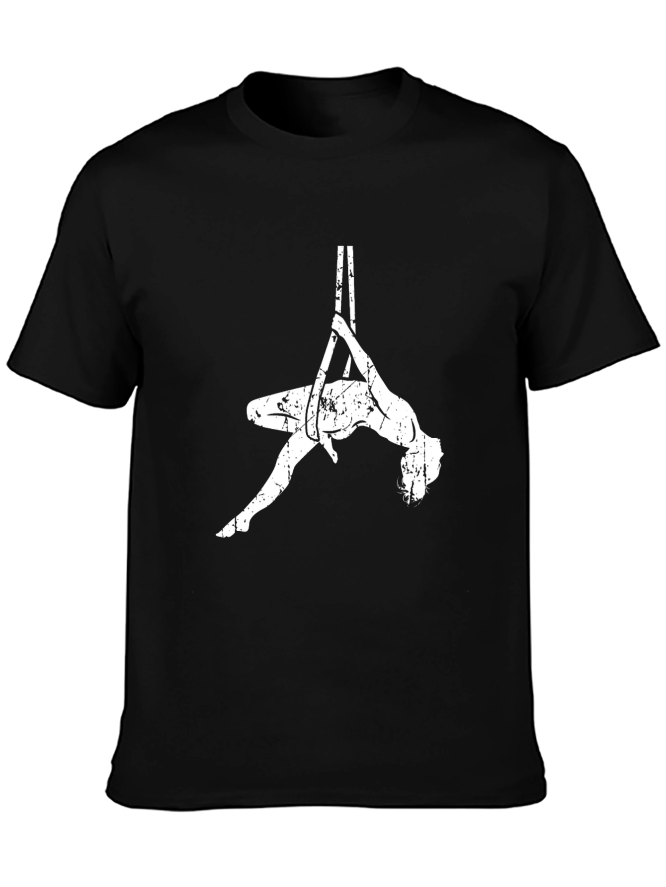 Aerial Acrobat T-Shirt - Black Graphic Tee