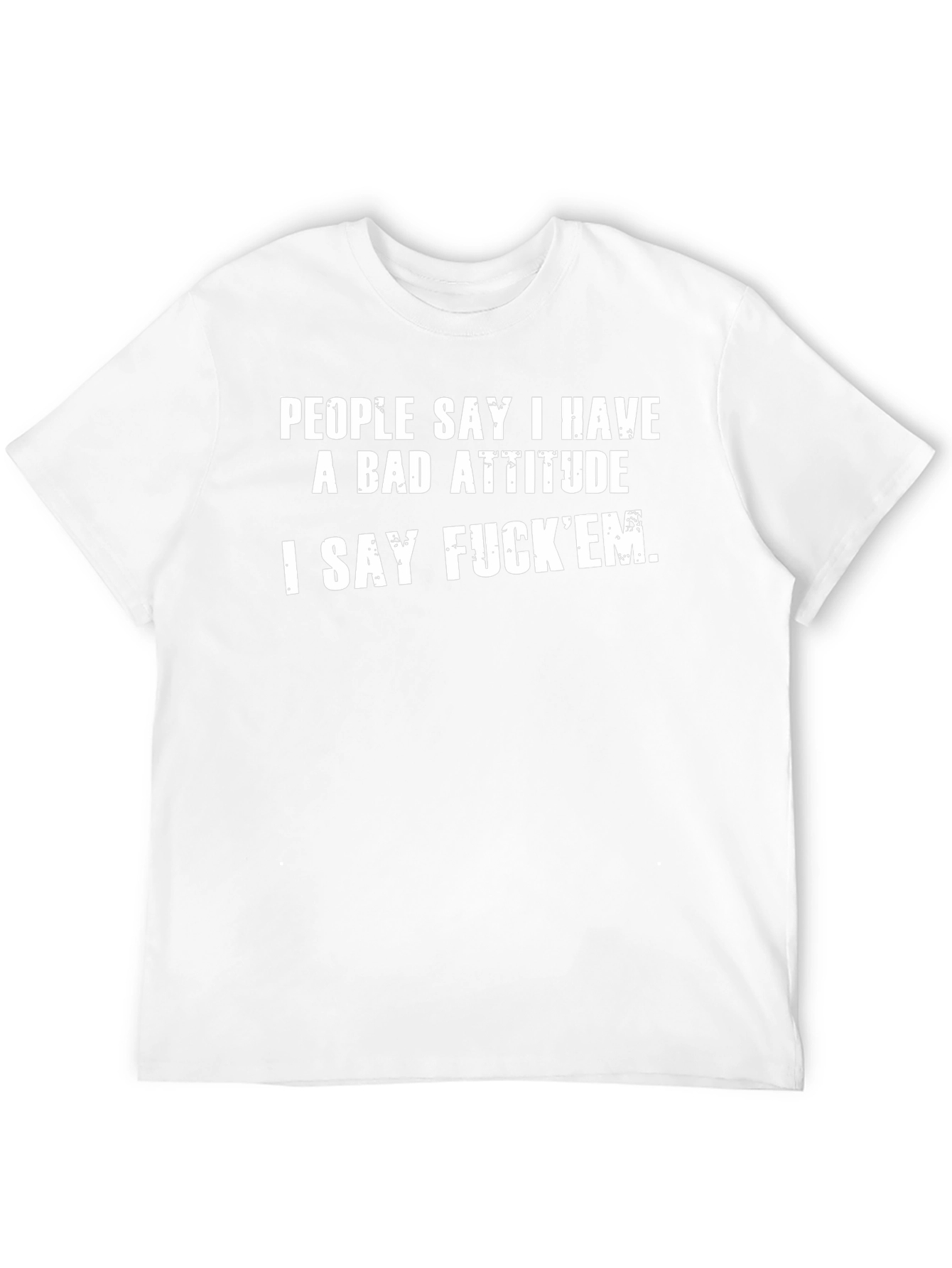 Attitude Graphic Tee - Bold Statement Shirt