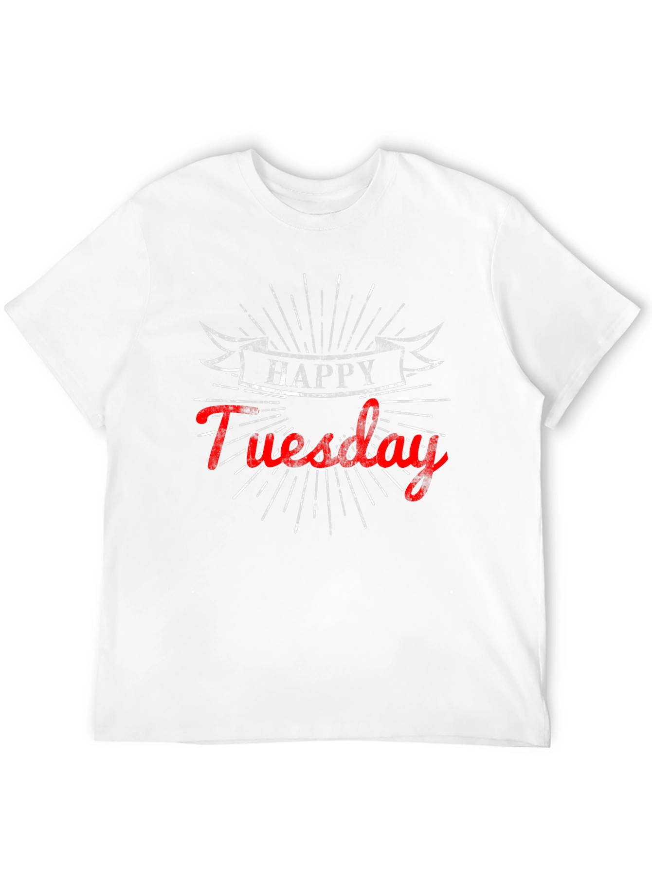 Happy Tuesday Graphic Tee - Black