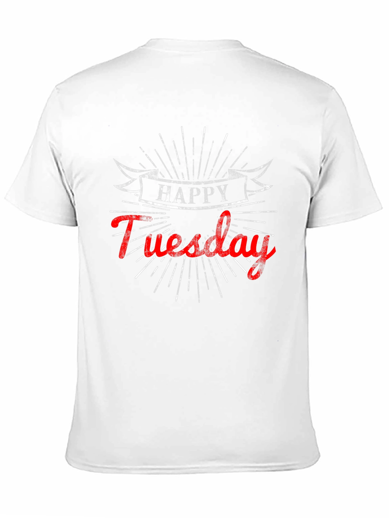 Happy Tuesday Graphic Tee - Black