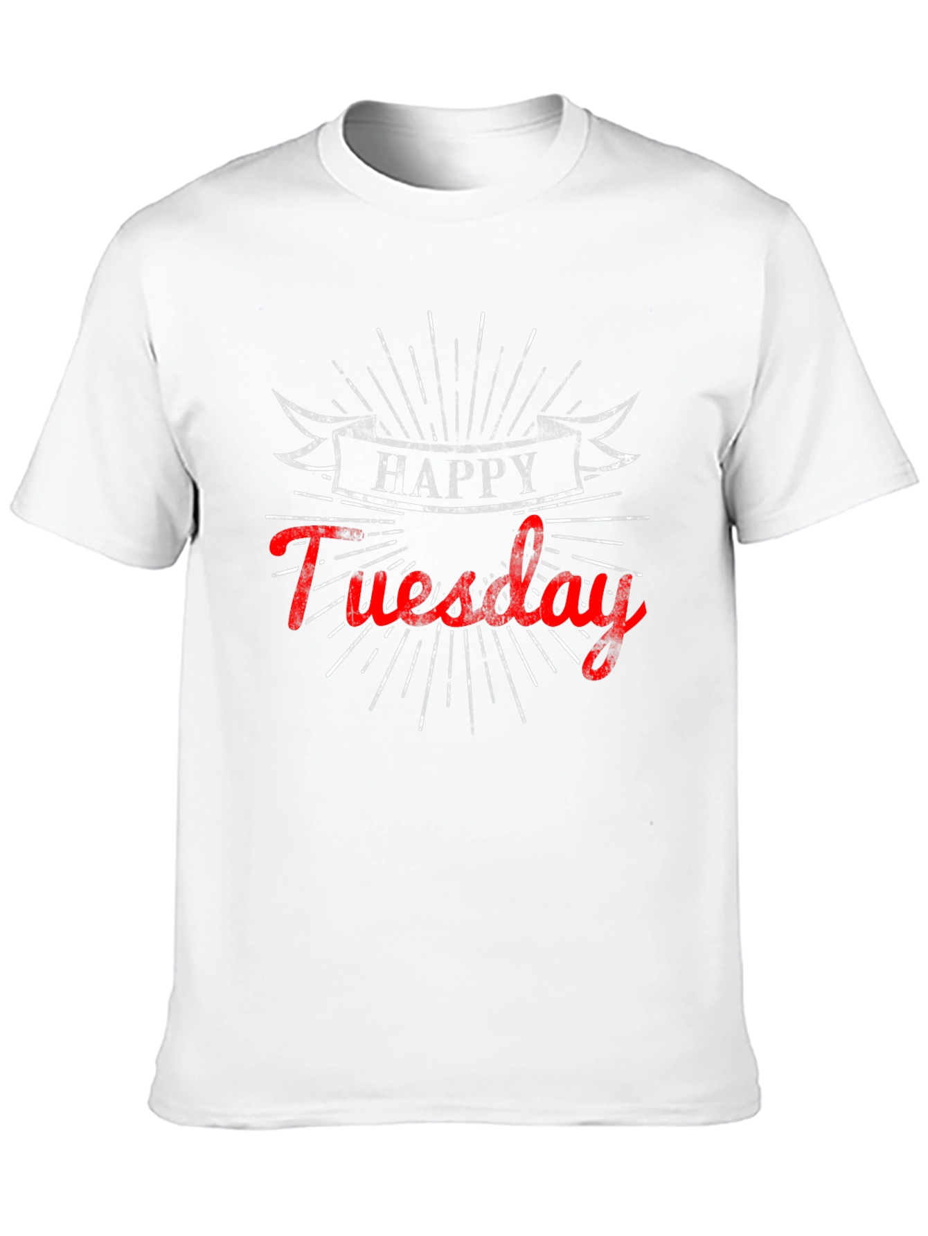 Happy Tuesday Graphic Tee - Black