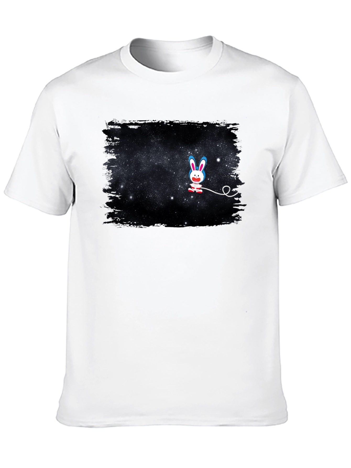 Galaxy Bunny T-Shirt - Unisex Black Tee