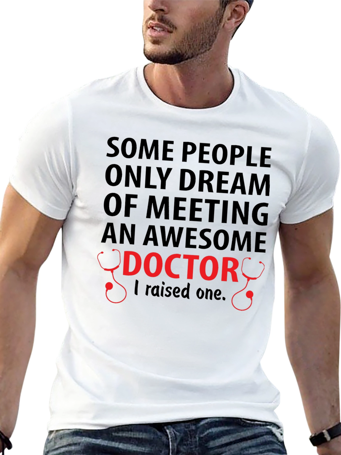 Awesome Doctor - Unisex T-Shirt - Raised One