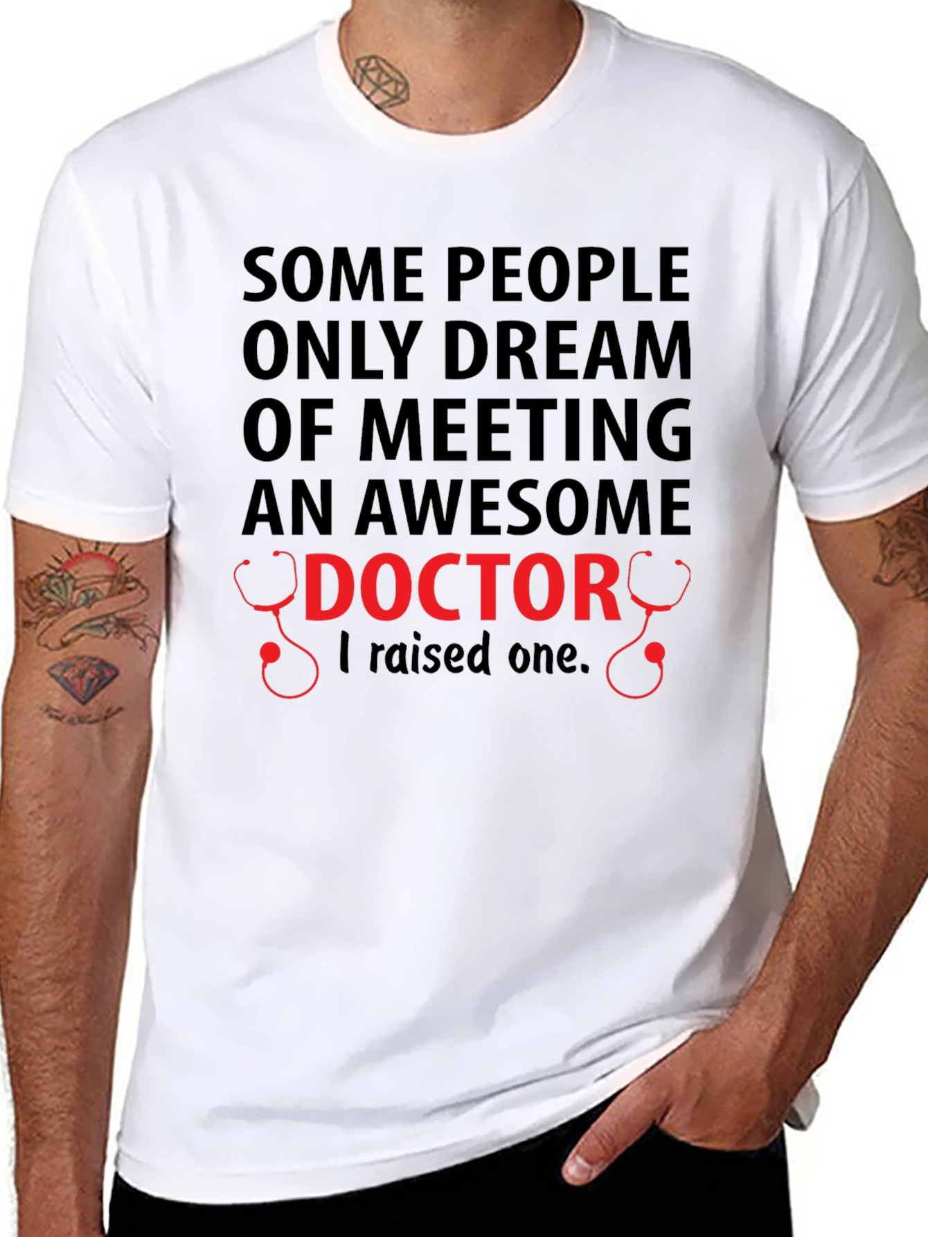 Awesome Doctor - Unisex T-Shirt - Raised One