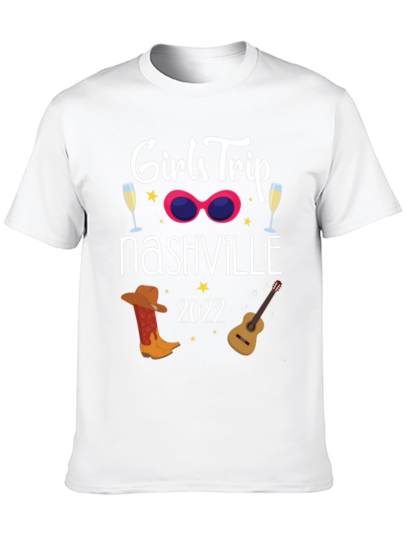 Girls Trip Nashville 2022 Black T-Shirt