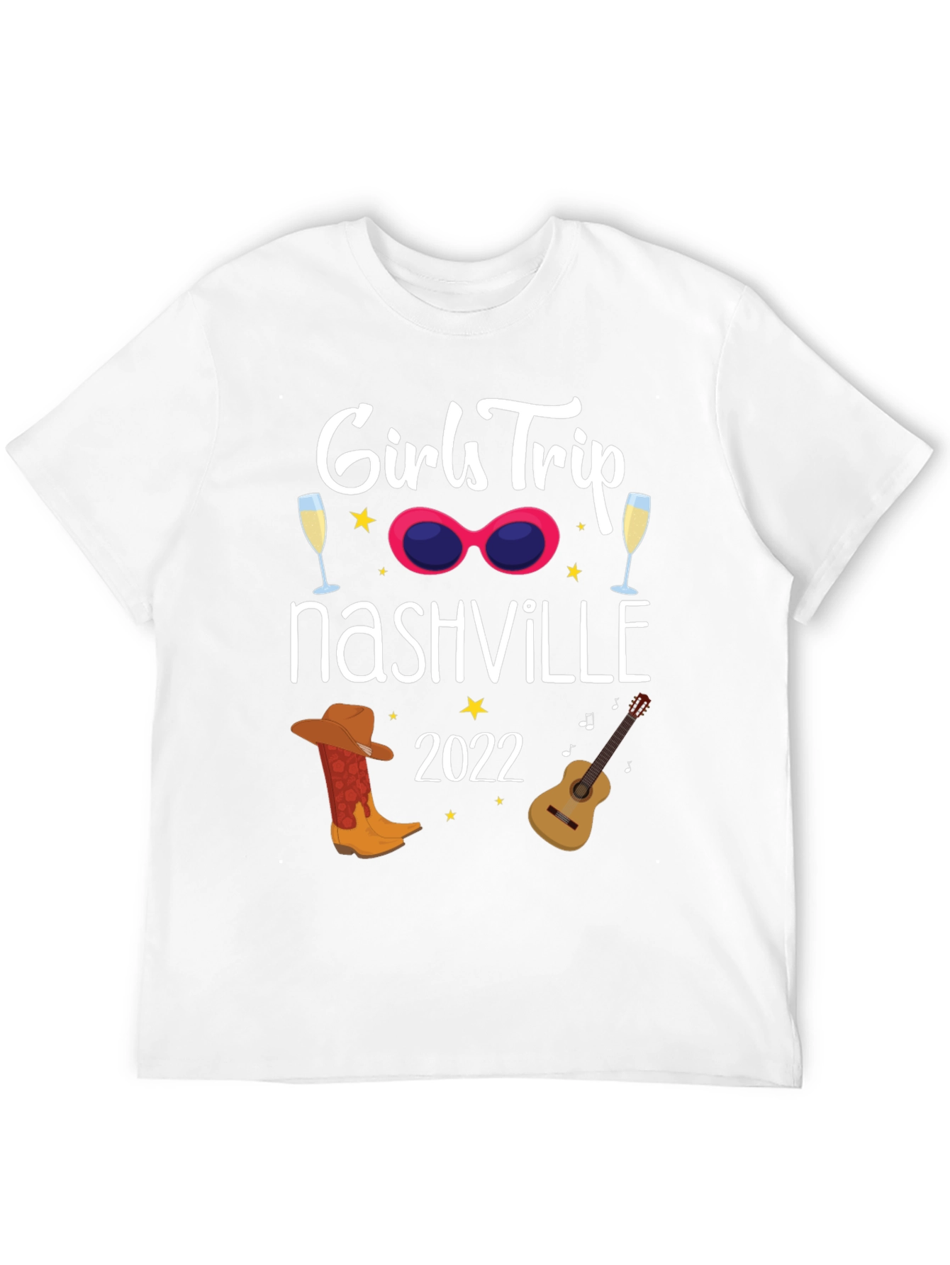 Girls Trip Nashville 2022 Black T-Shirt