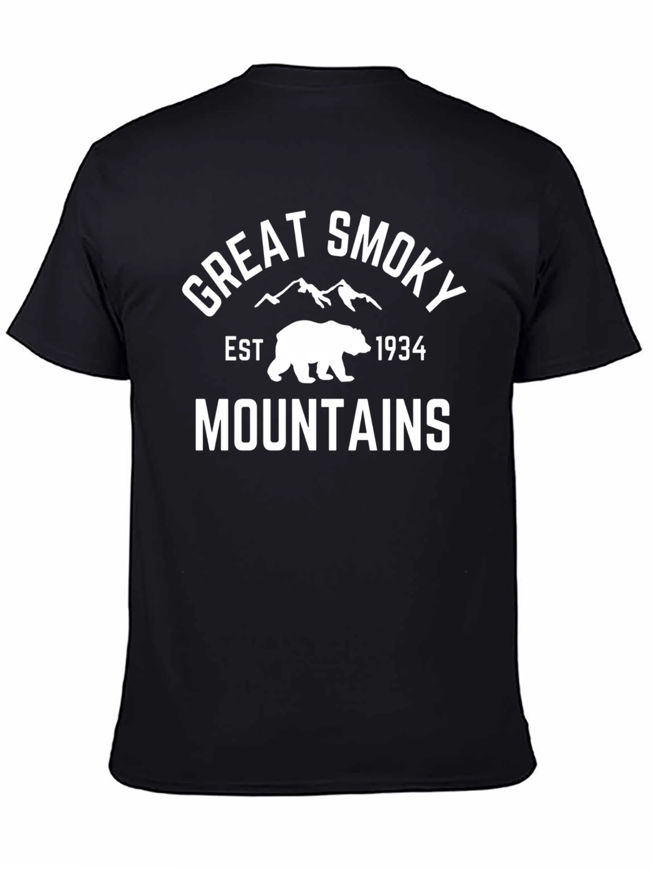 Great Smoky Mountains Black Graphic Tee
