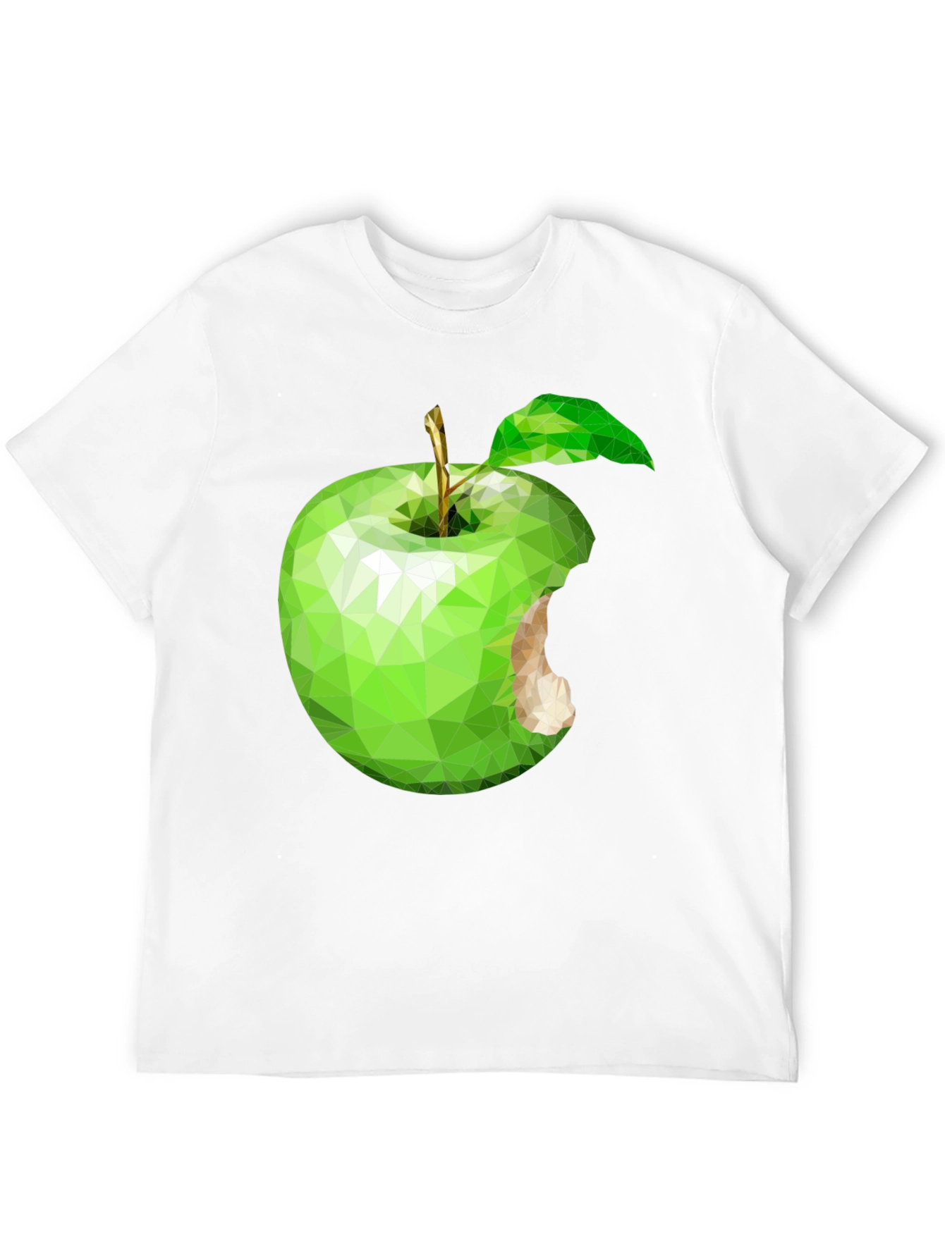 Abstract Apple Graphic Tee - Modern & Unique