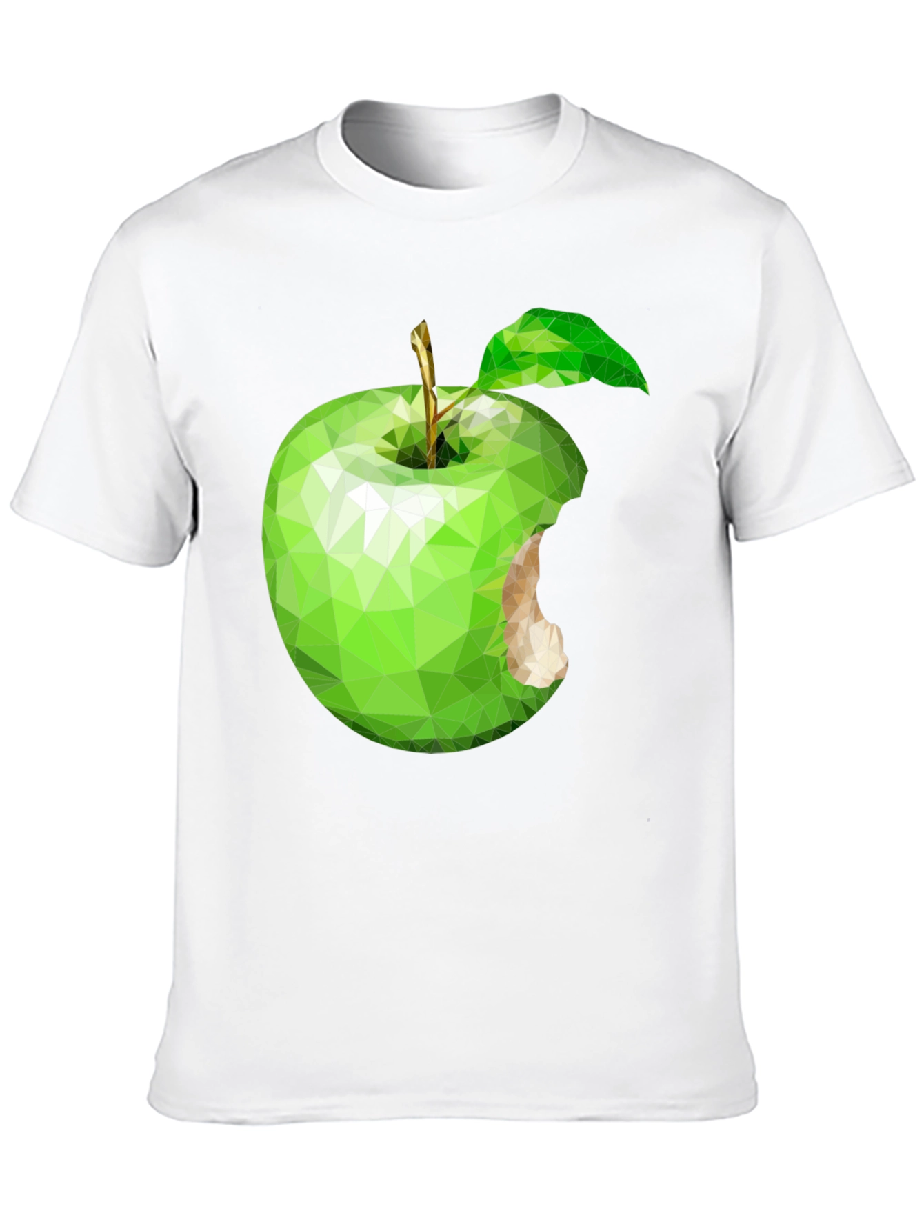 Abstract Apple Graphic Tee - Modern & Unique
