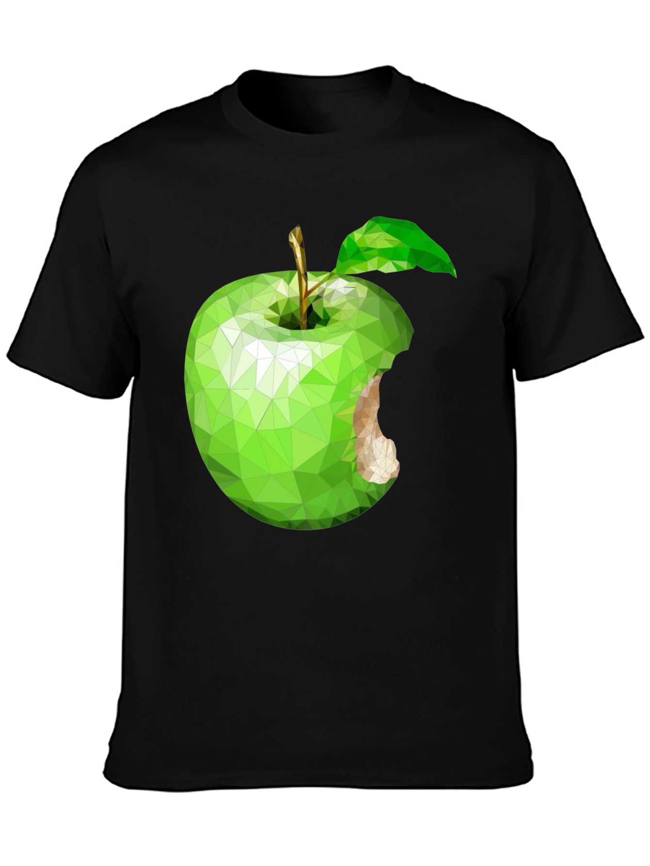 Abstract Apple Graphic Tee - Modern & Unique