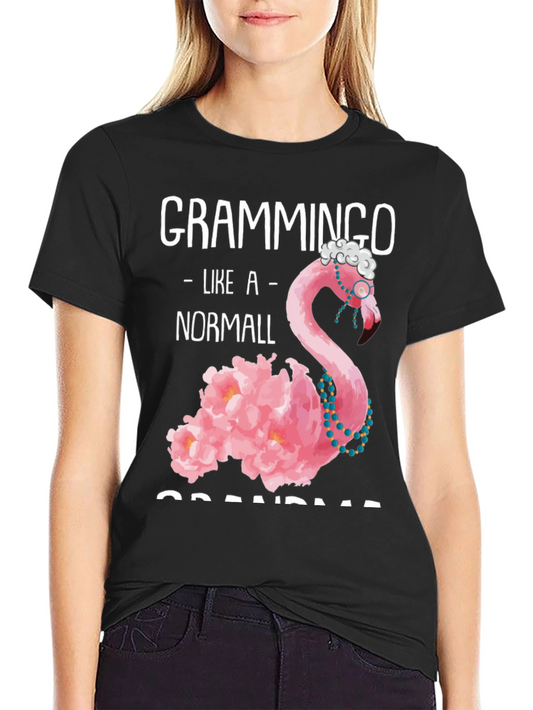Grammingo Grandma T-Shirt - Flamingo Humor Tee