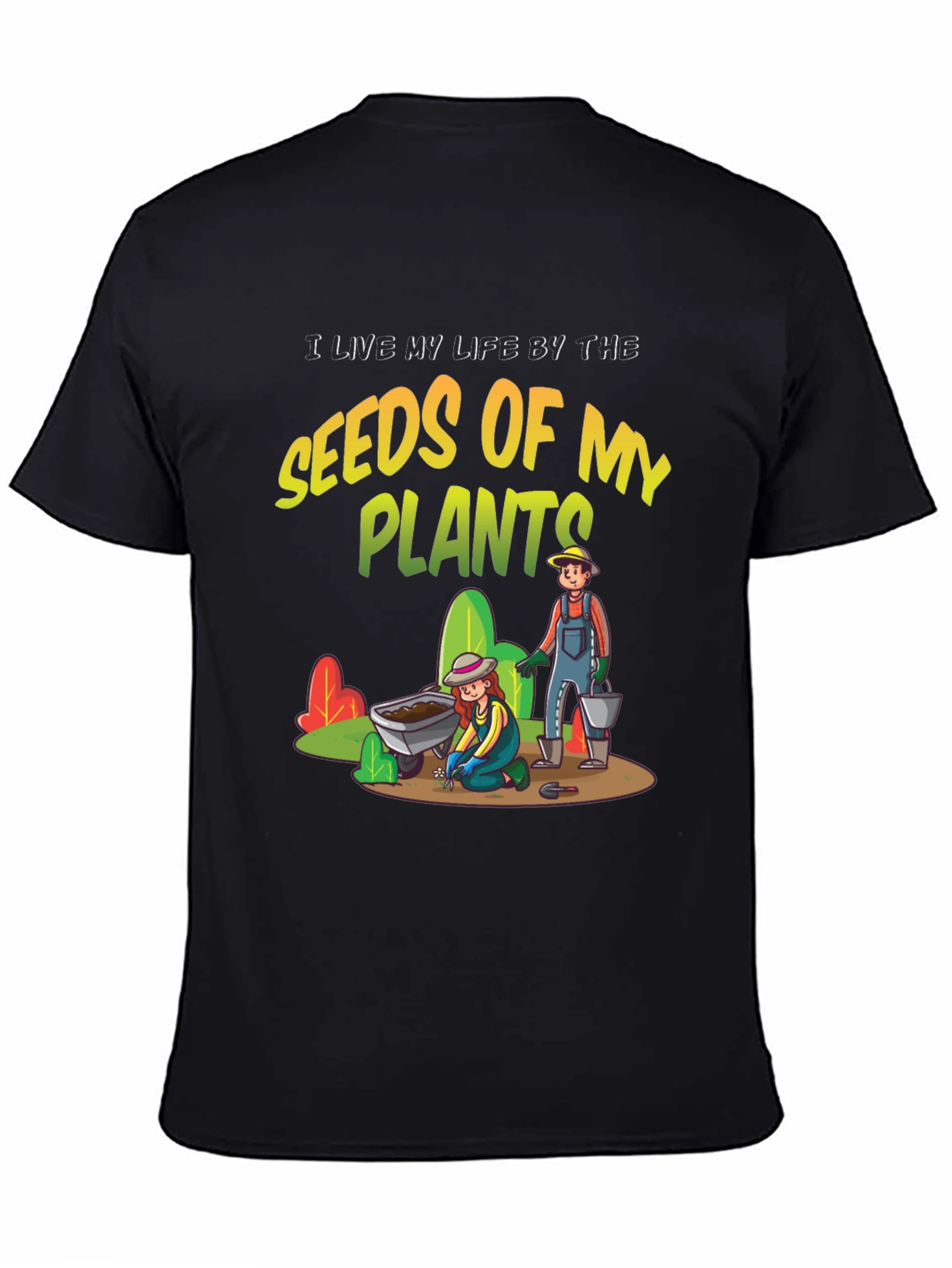 Gardener T-Shirt: Seeds of My Plants Graphic Tee