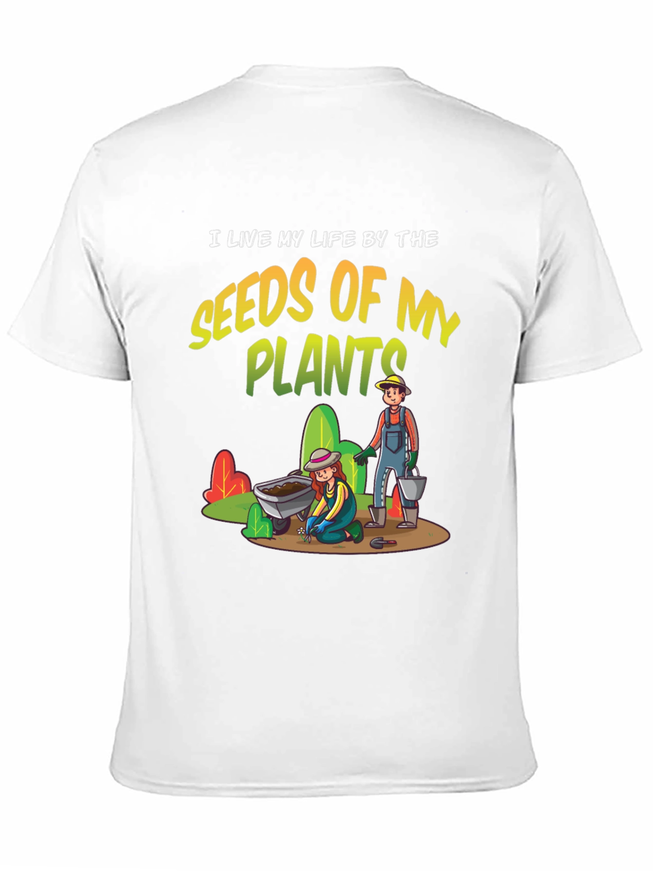 Gardener T-Shirt: Seeds of My Plants Graphic Tee