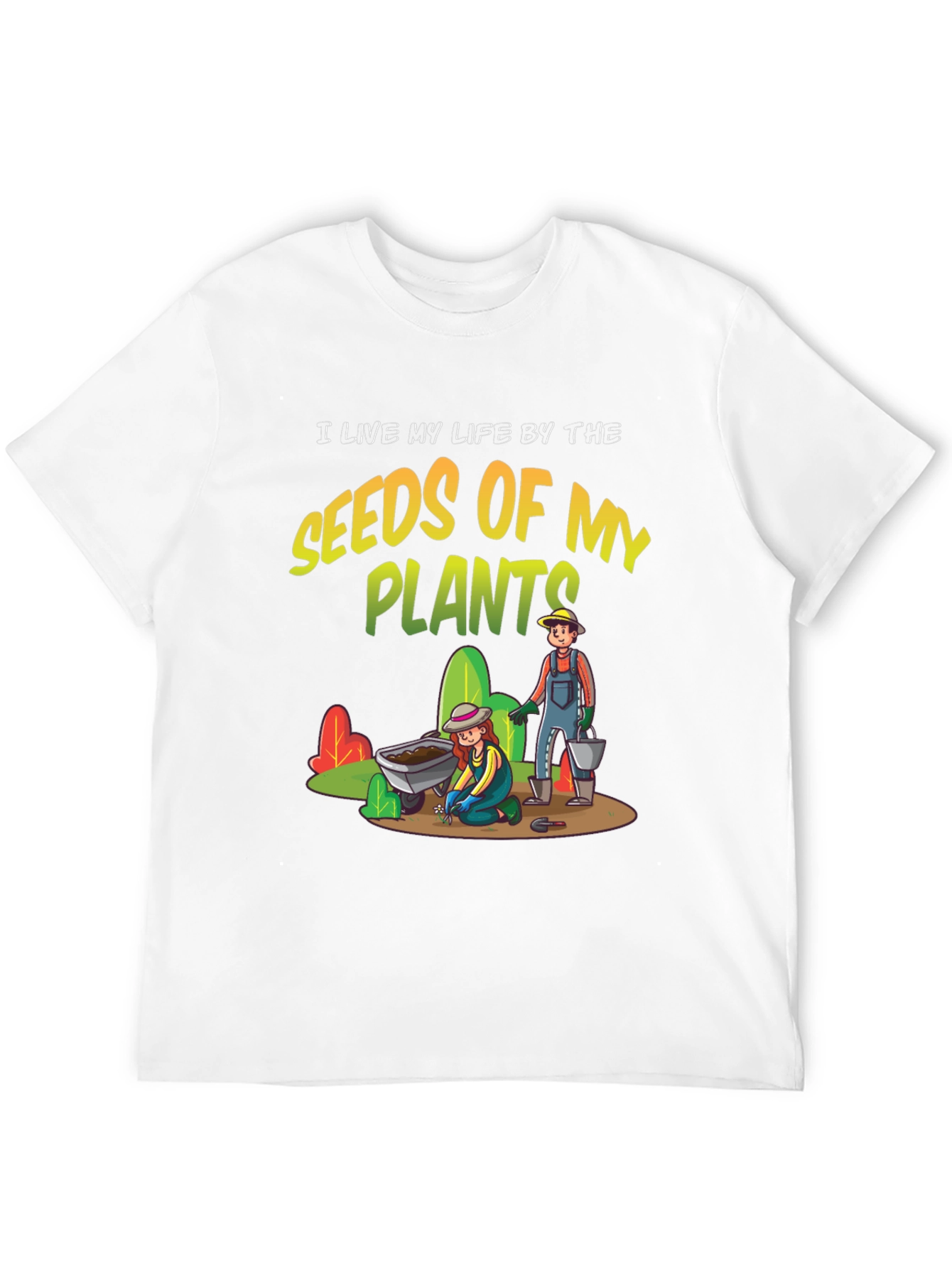 Gardener T-Shirt: Seeds of My Plants Graphic Tee