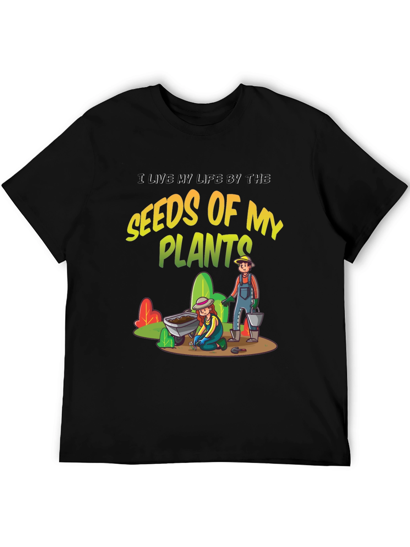 Gardener T-Shirt: Seeds of My Plants Graphic Tee