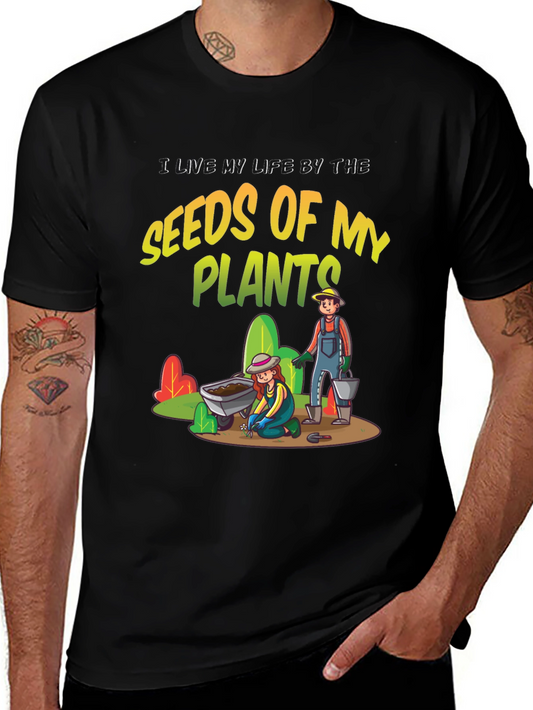 Gardener T-Shirt: Seeds of My Plants Graphic Tee