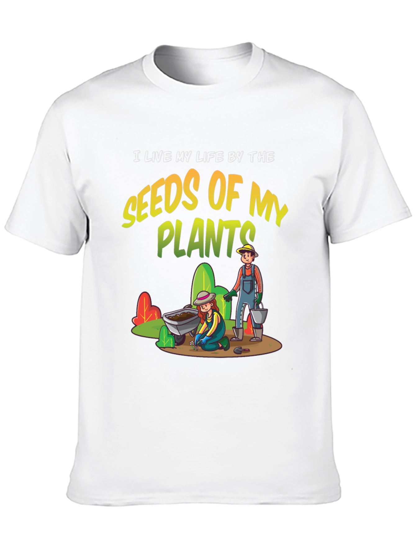 Gardener T-Shirt: Seeds of My Plants Graphic Tee