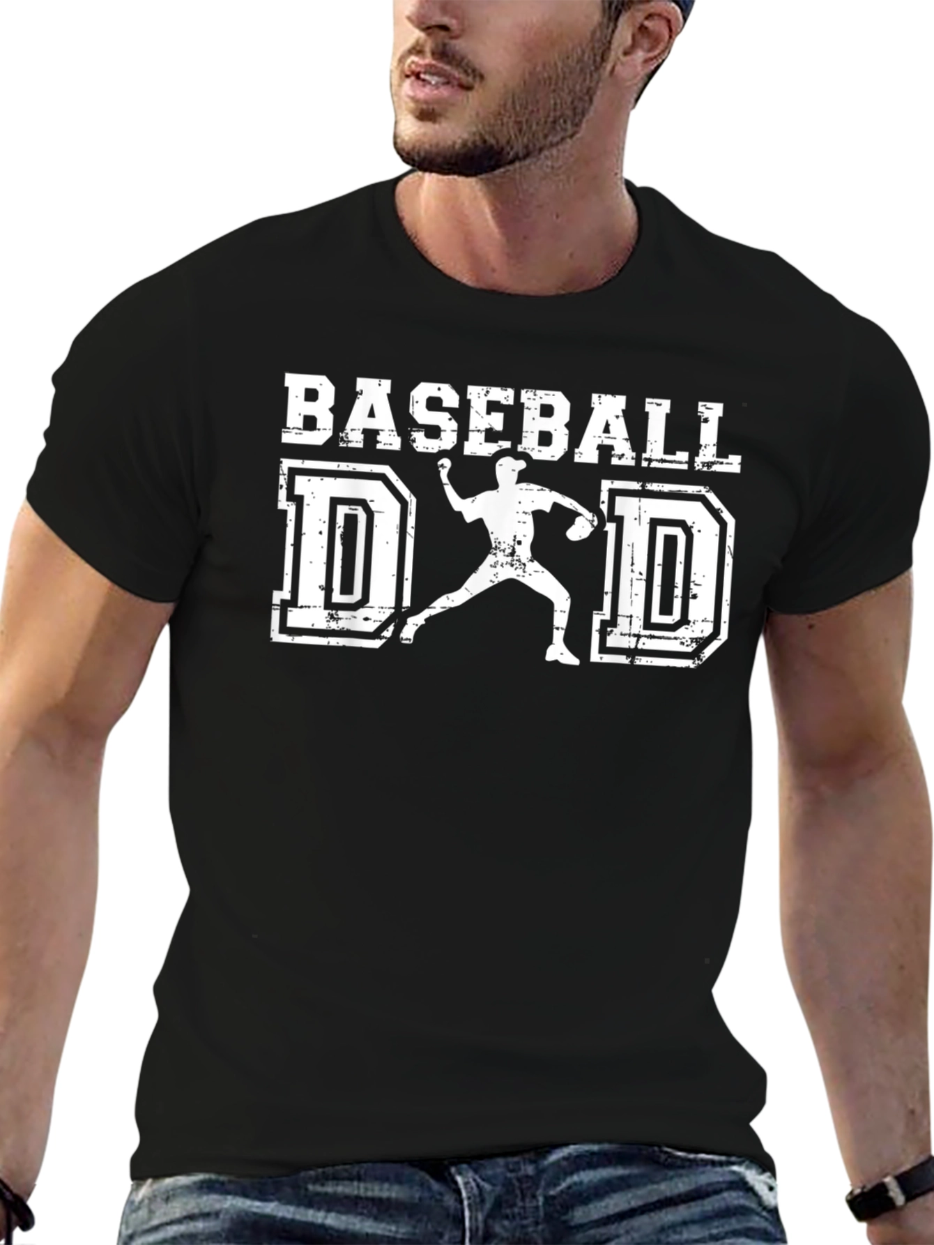 Baseball Dad Graphic T-Shirt