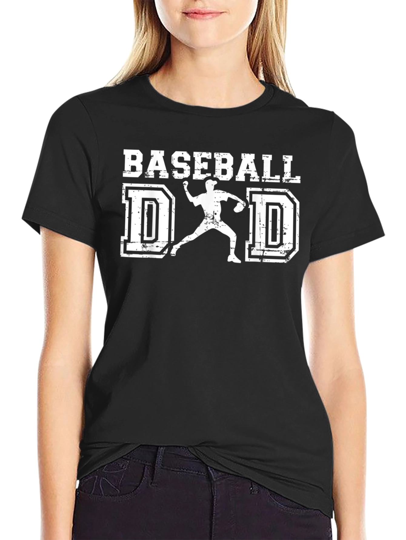 Baseball Dad Graphic T-Shirt