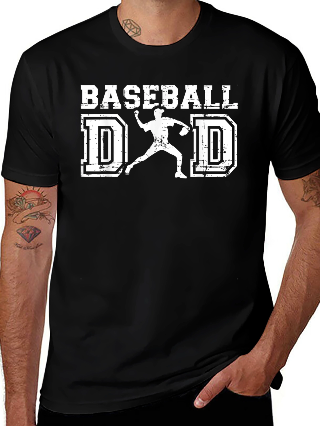 Baseball Dad Graphic T-Shirt