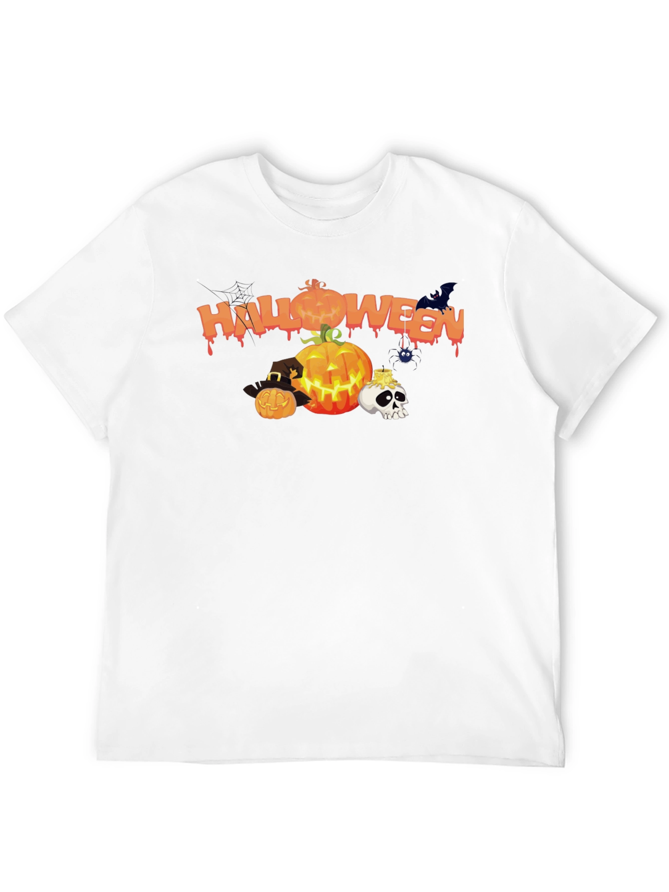 Halloween Graphic Black T-Shirt