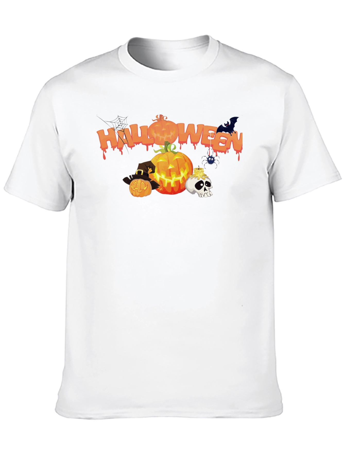 Halloween Graphic Black T-Shirt
