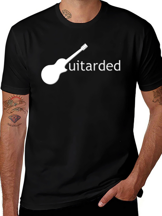 Guitarded Graphic T-Shirt - Music Humor Tee