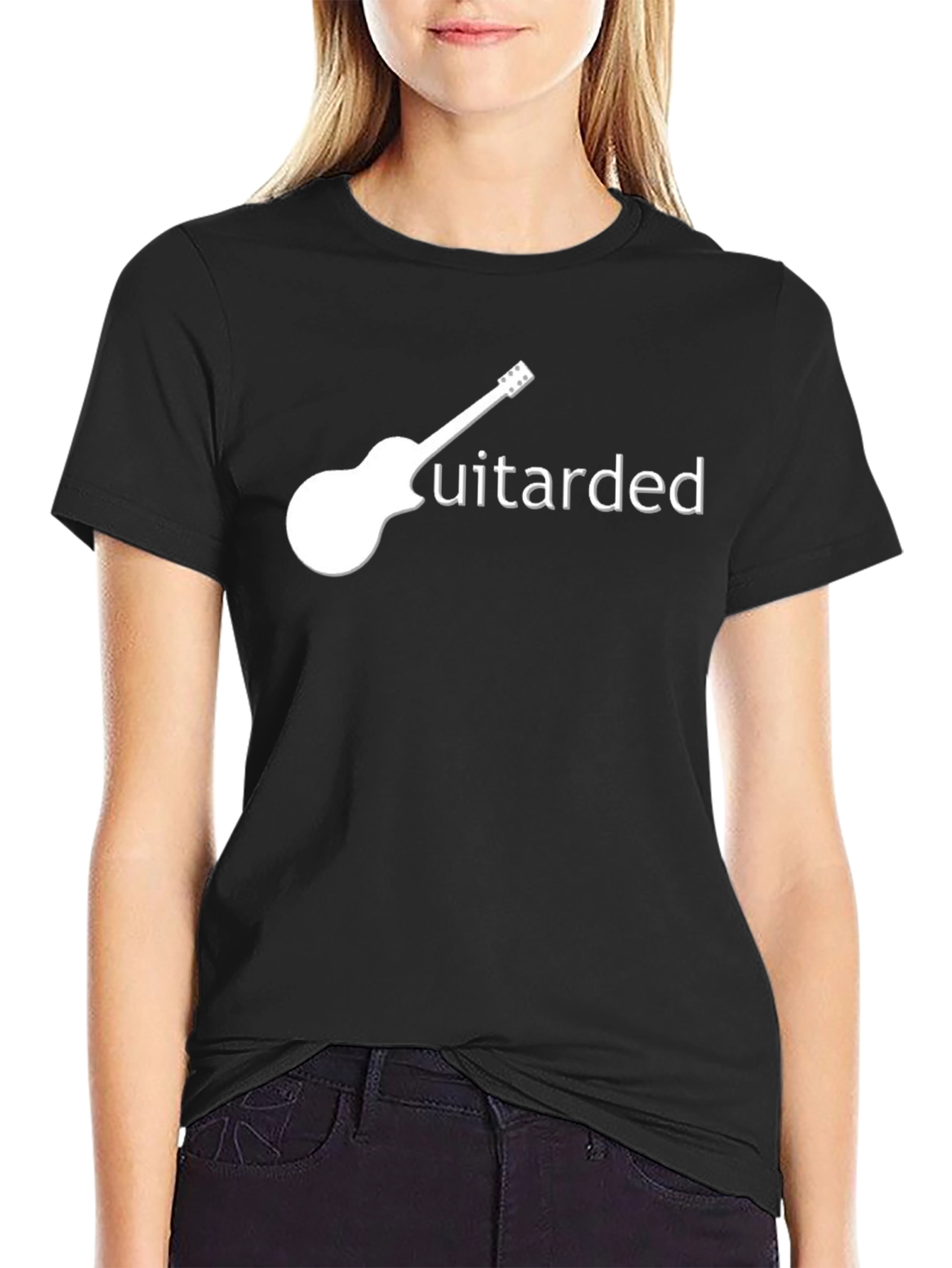 Guitarded Graphic T-Shirt - Music Humor Tee
