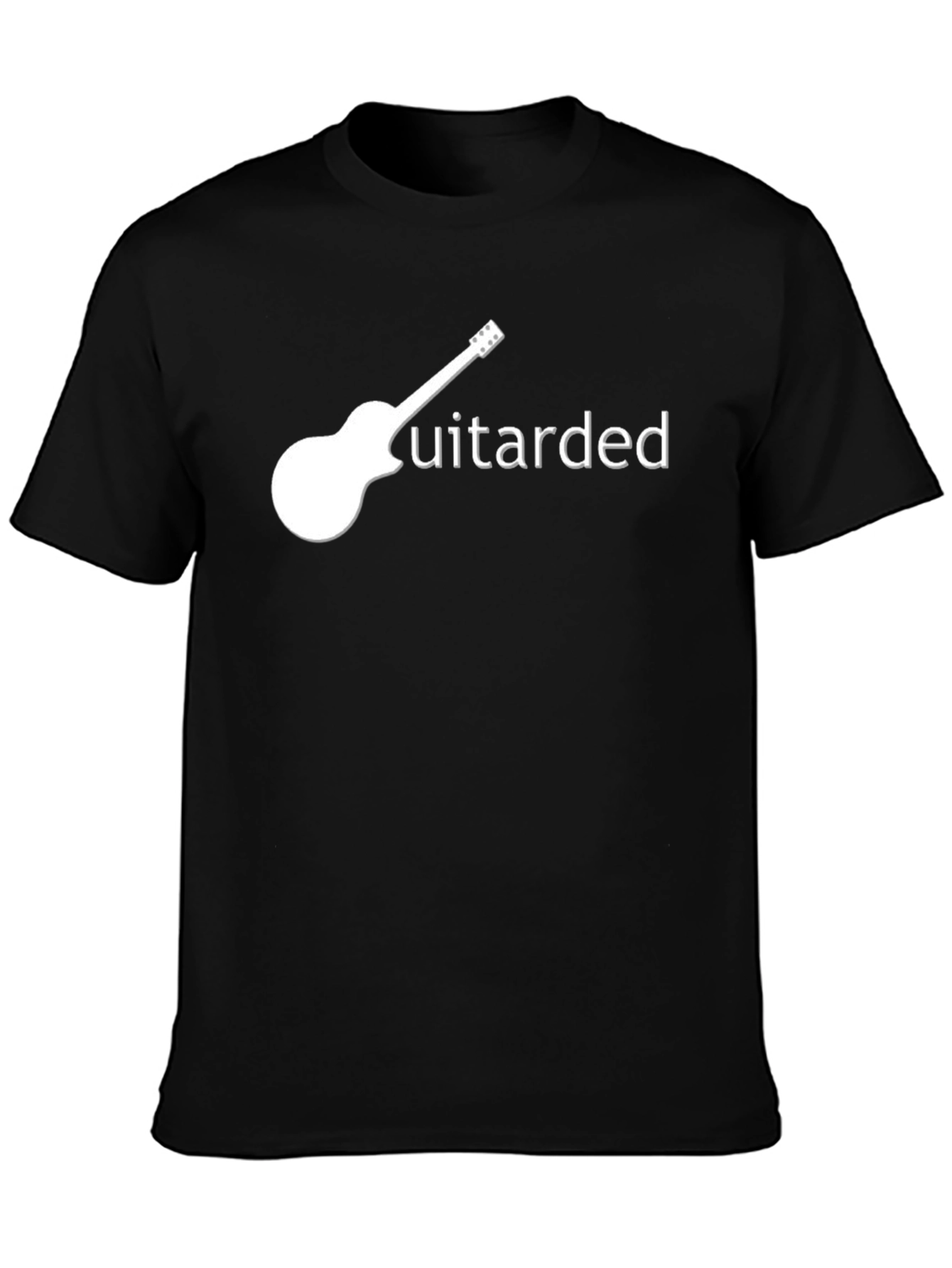 Guitarded Graphic T-Shirt - Music Humor Tee