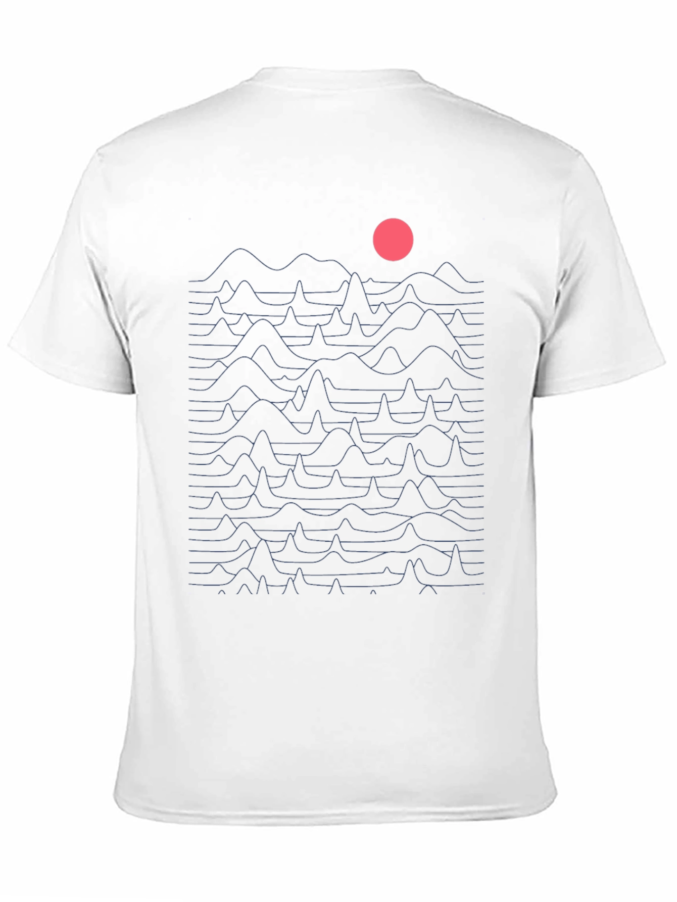 Abstract Graphic Black T-Shirt