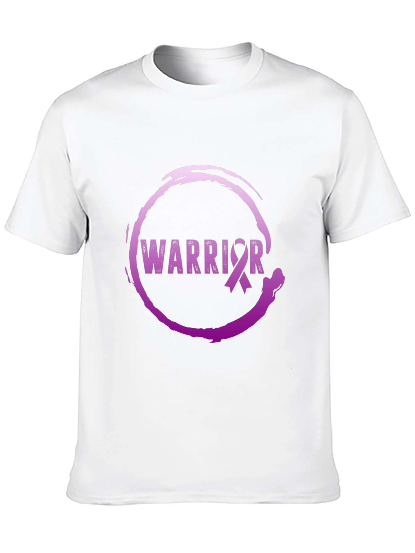Warrior Ribbon Graphic Tee - Black