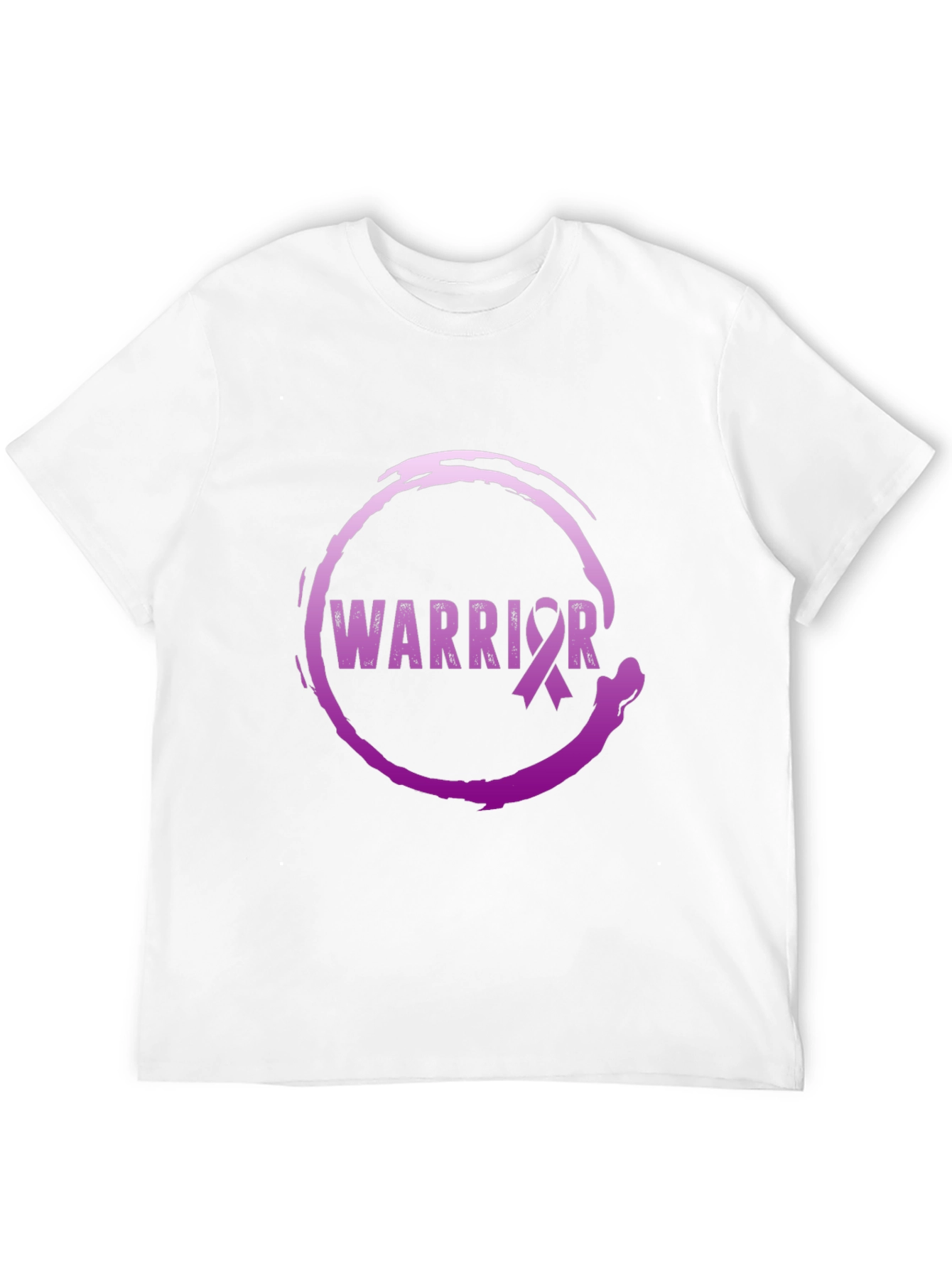 Warrior Ribbon Graphic Tee - Black
