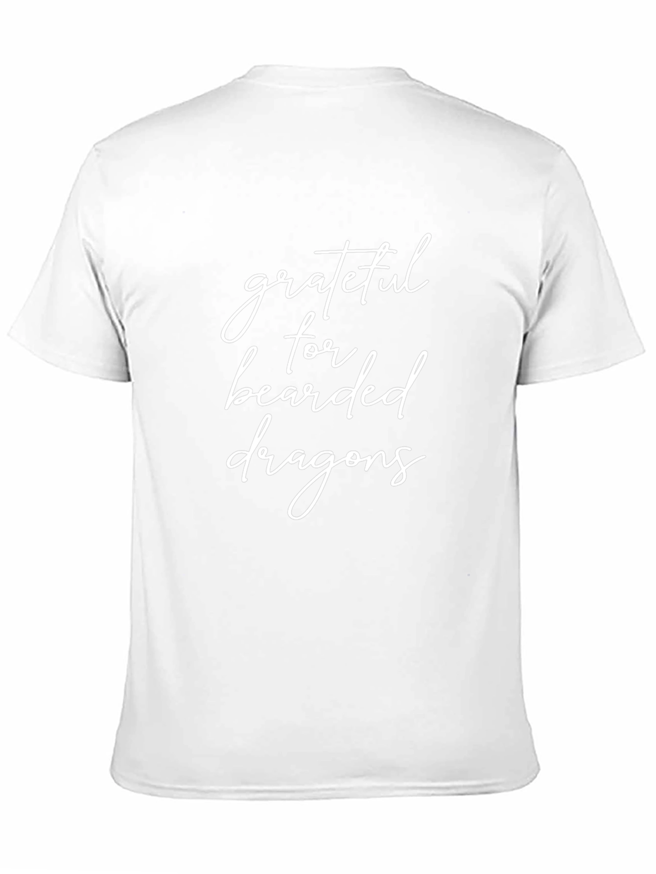 Grateful for Bearded Dragons Black Graphic Tee