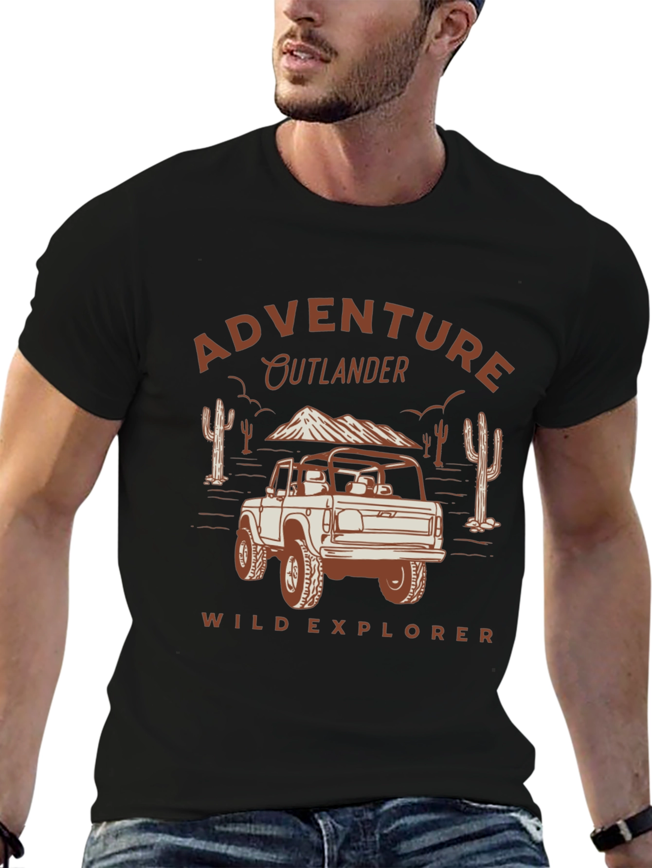 Adventure Outlander T-Shirt - Wild Explorer Tee
