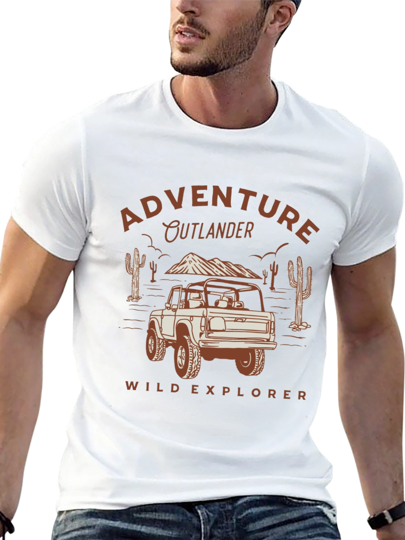Adventure Outlander T-Shirt - Wild Explorer Tee