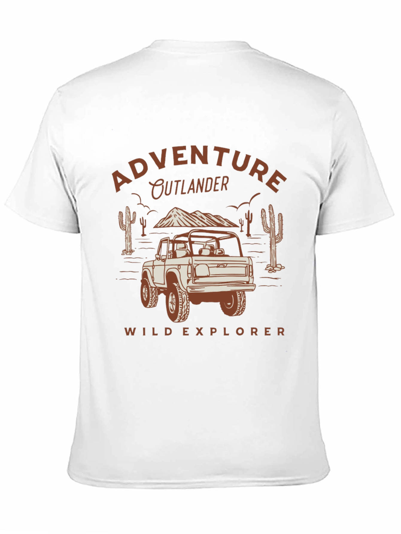 Adventure Outlander T-Shirt - Wild Explorer Tee