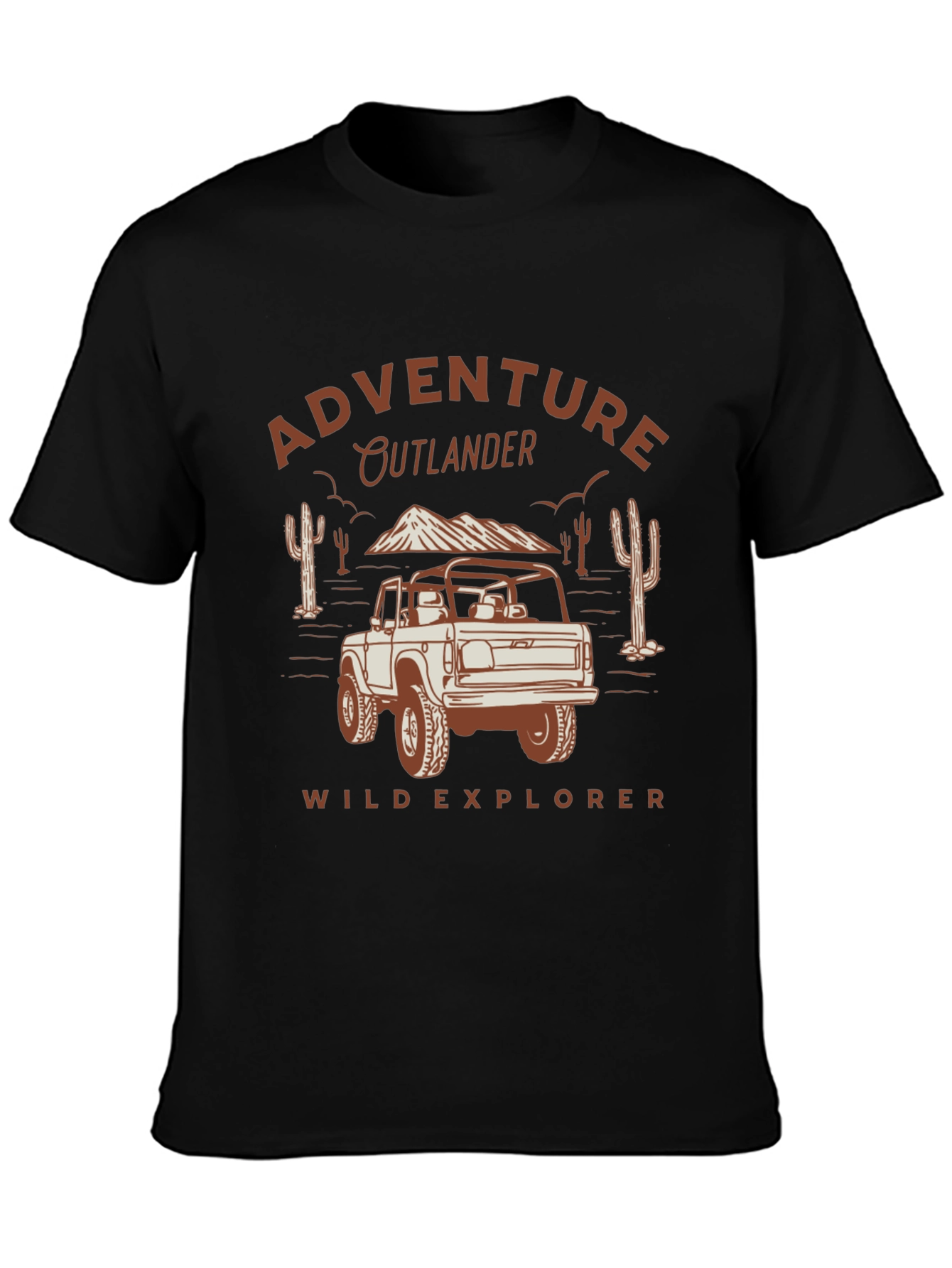 Adventure Outlander T-Shirt - Wild Explorer Tee