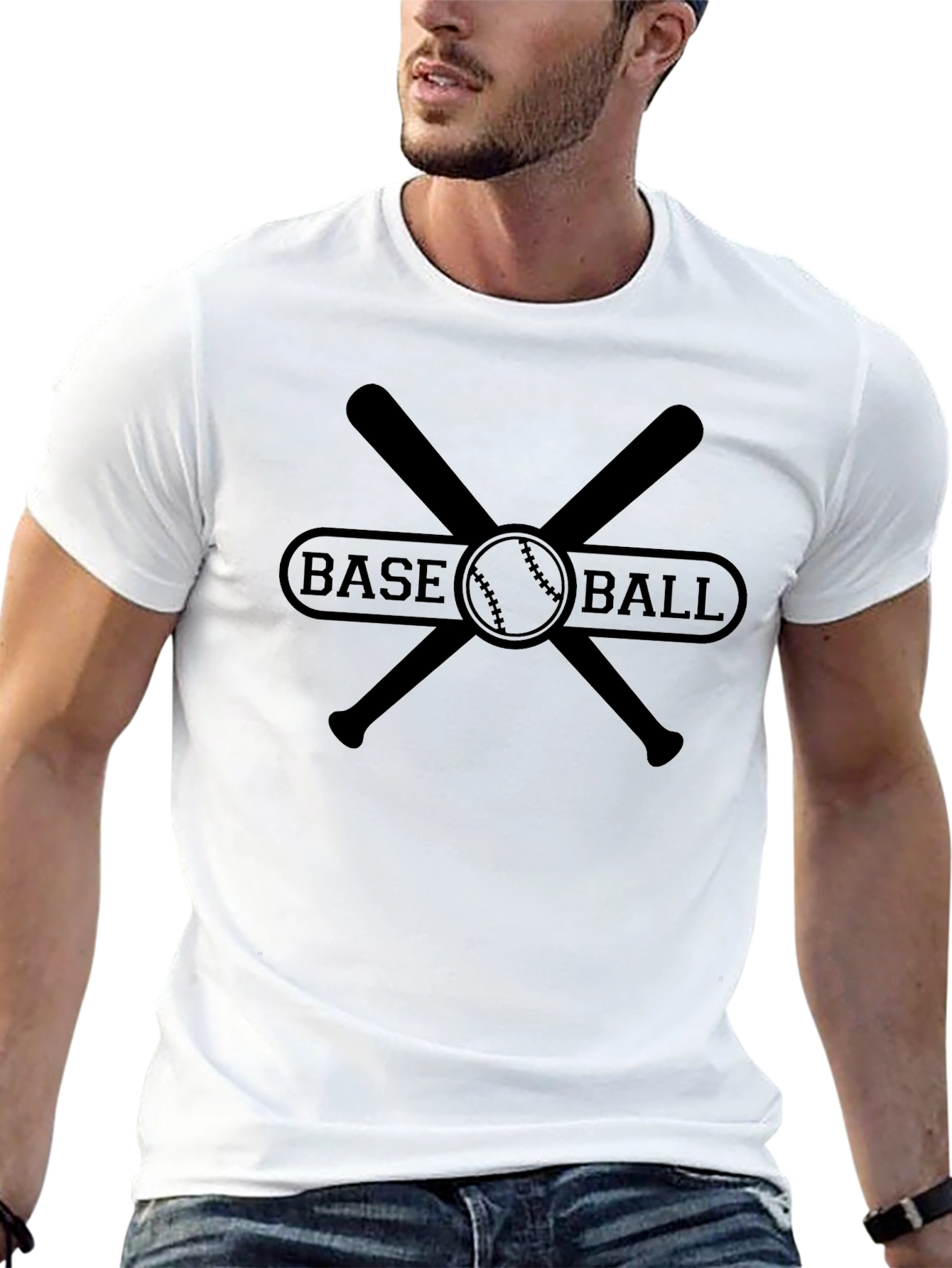 Baseball Bats T-Shirt - Black