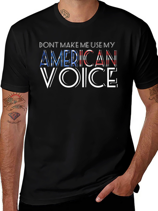 American Voice Graphic T-Shirt Patriotic
