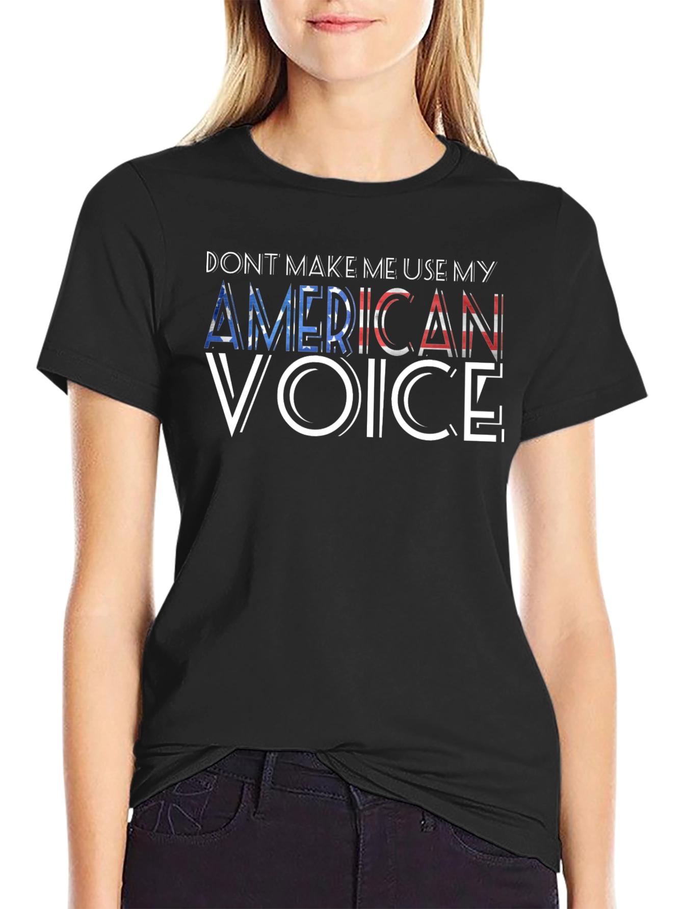 American Voice Graphic T-Shirt Patriotic