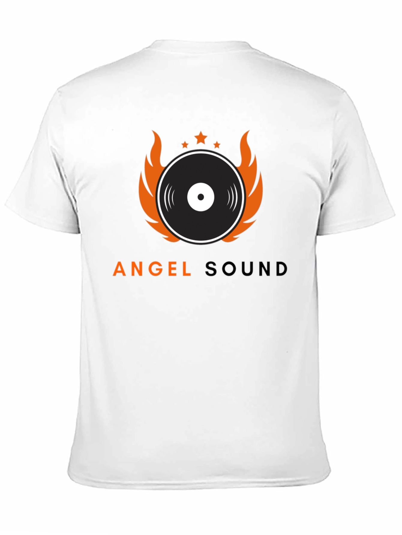 Angel Sound Graphic Tee - Music Inspired Design
