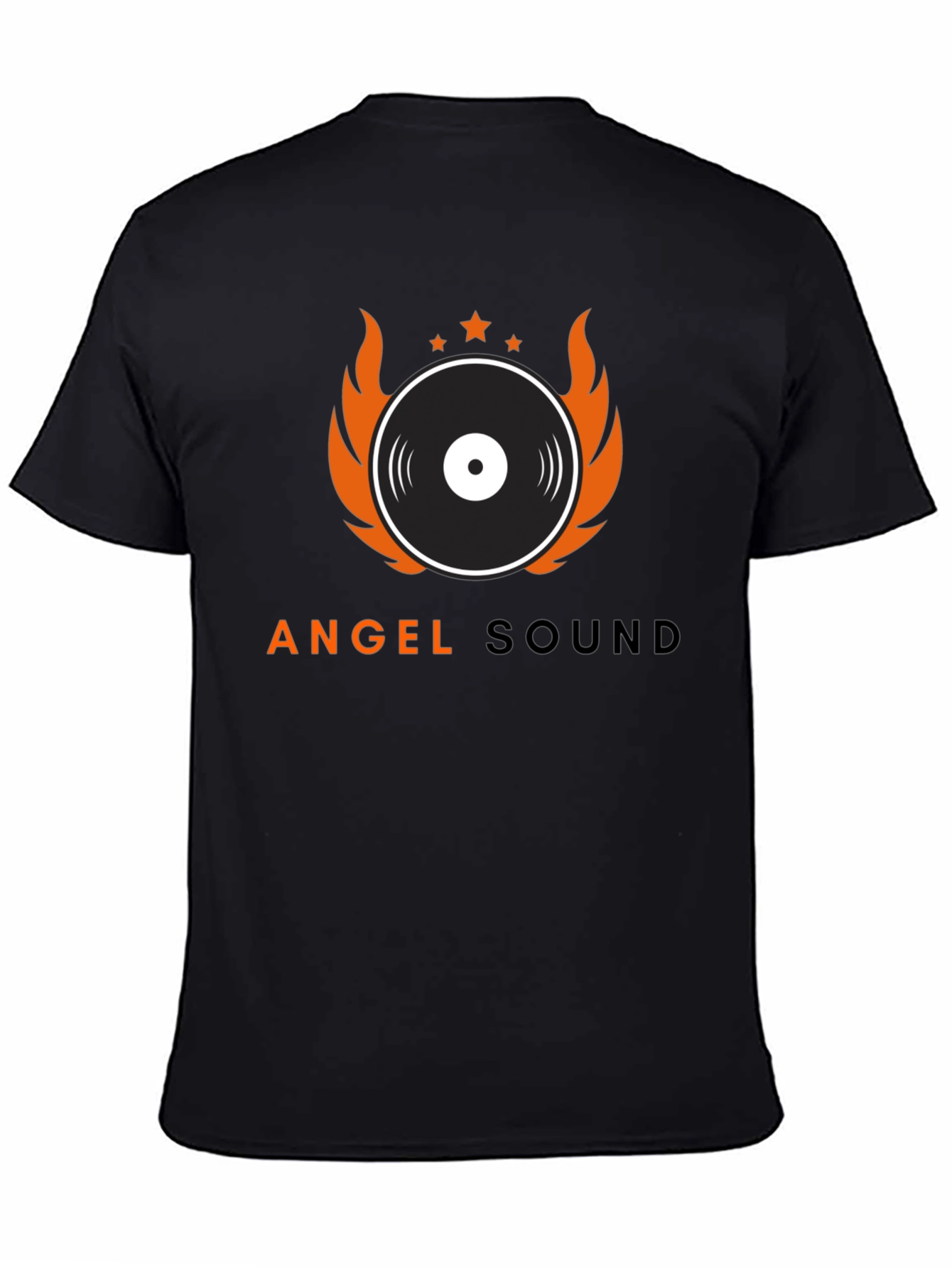 Angel Sound Graphic Tee - Music Inspired Design