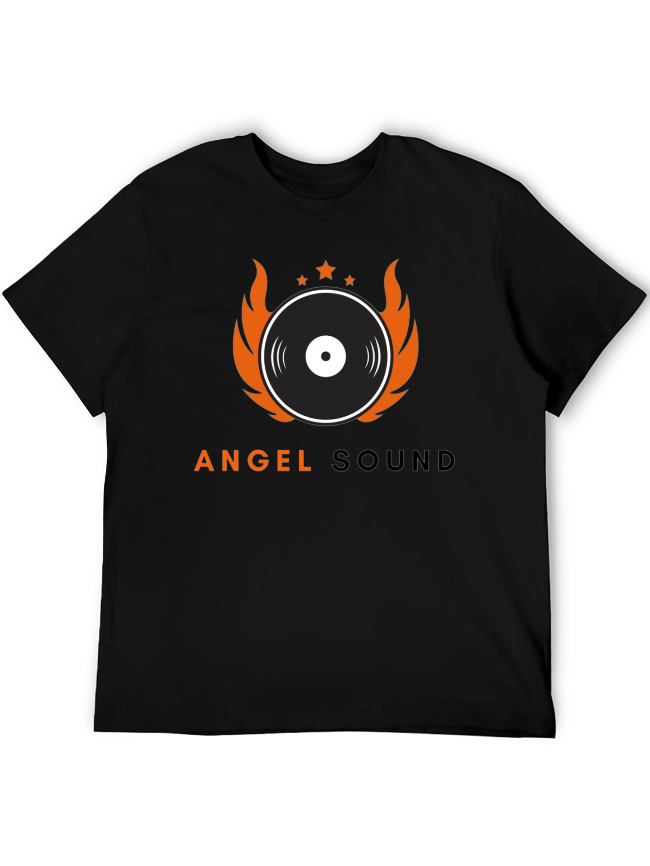 Angel Sound Graphic Tee - Music Inspired Design