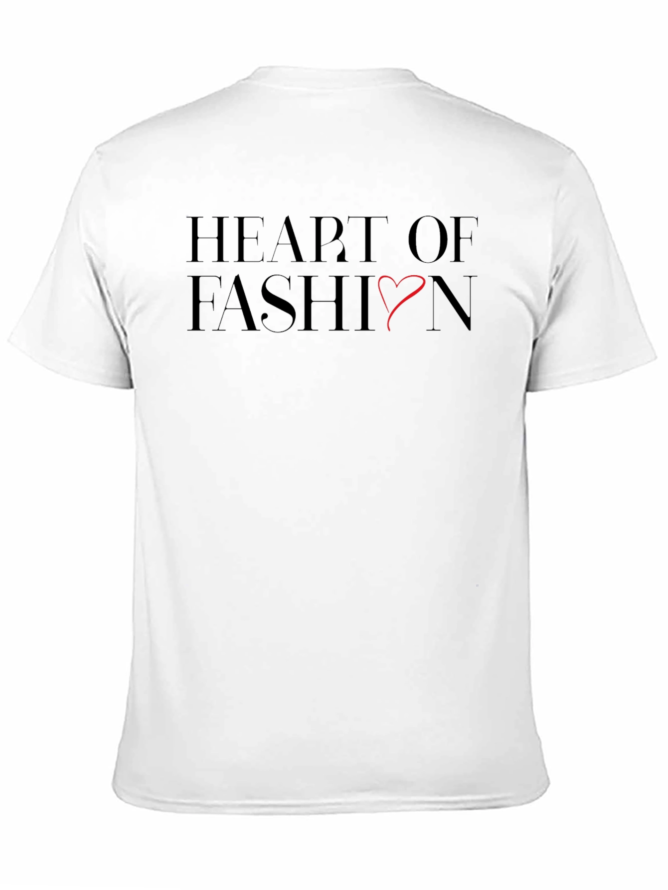 Heart of Fashion Graphic Tee - Soft Cotton Blend